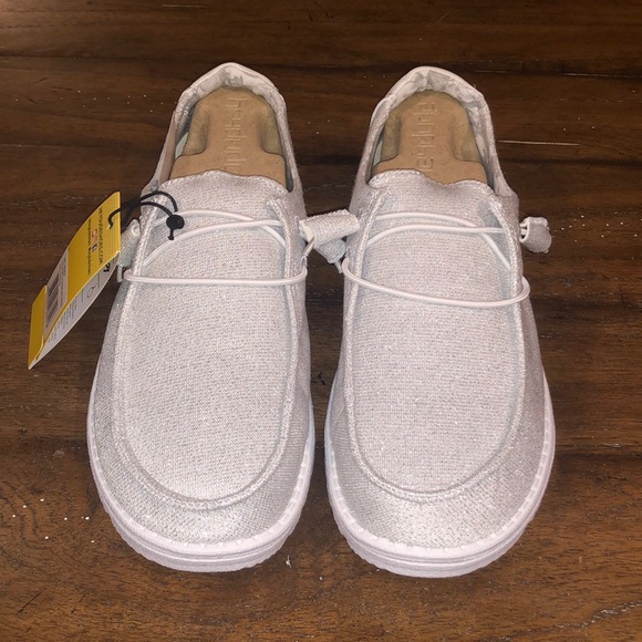 Hey Dude | Shoes | Sparkling White Hey 